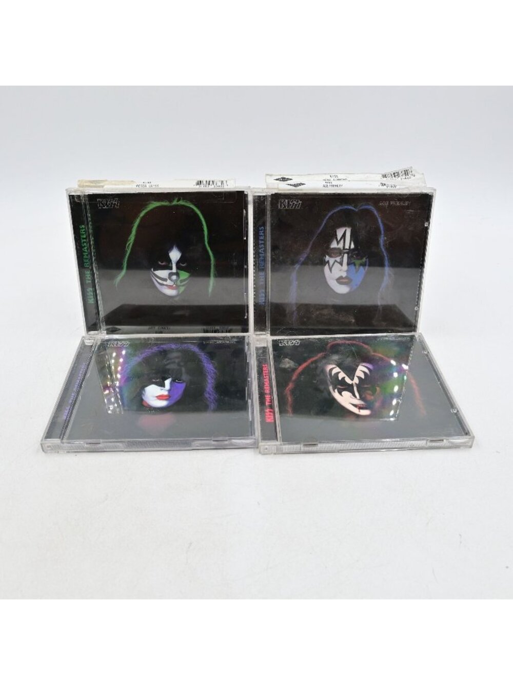 Kiss Remasters Solo Gene Simmons, Paul Stanley, Peter Criss, Ace Frehley Cds